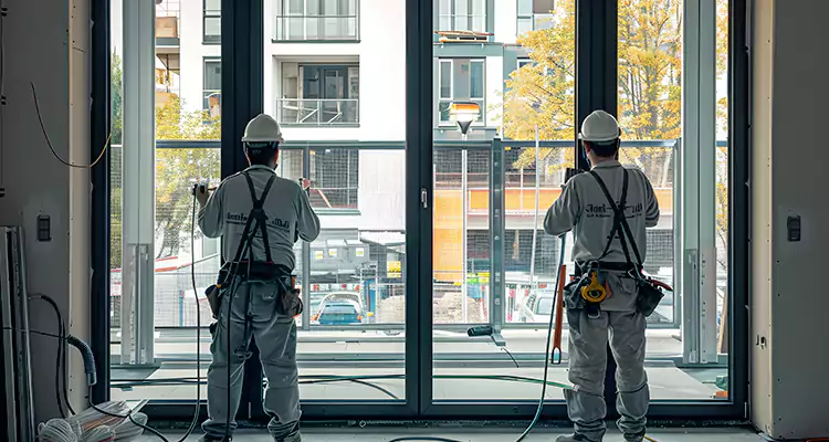 French Glass Panel Doors Repair in Northdale, FL