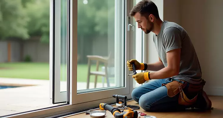 Sliding Glass Door Panel Repair in Northdale, FL